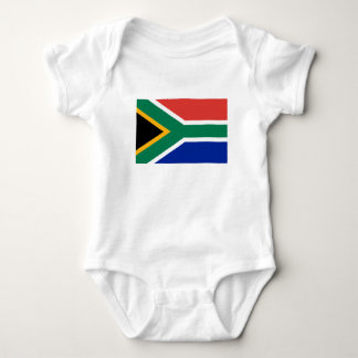 South African National Flag Baby Bodysuit