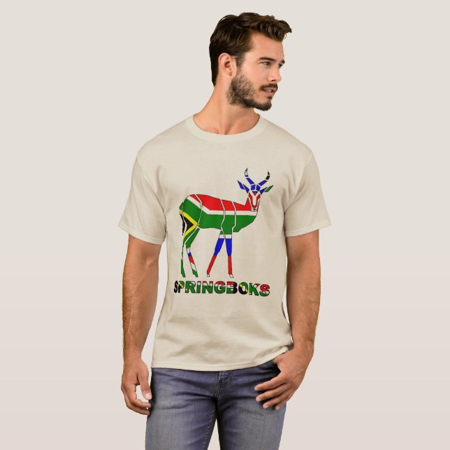 South African Rugby Springboks Tshirt (Front Full)