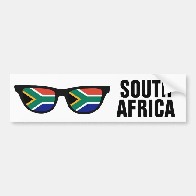 South African Shades custom bumpersticker Bumper Sticker (Front)