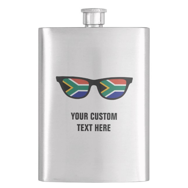 South African Shades custom flask (Front)