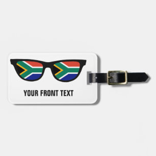 South African Shades custom luggage tag
