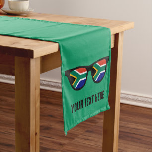 South African Shades custom table runners