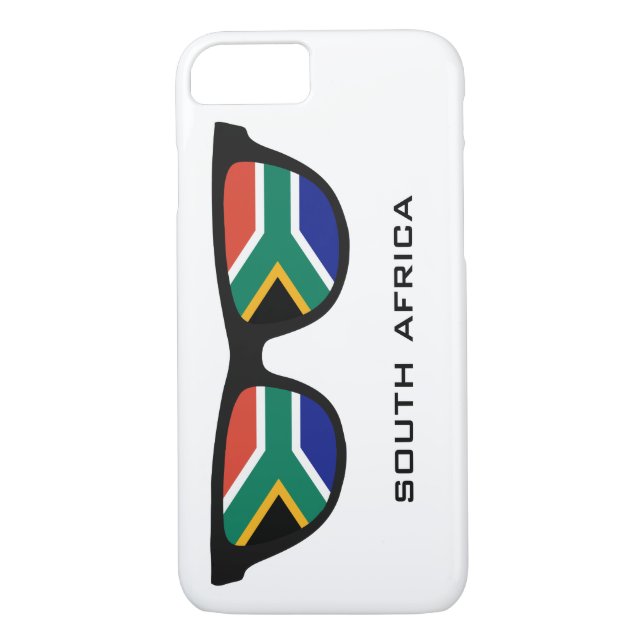 South African Shades custom text & colour cases (Back)