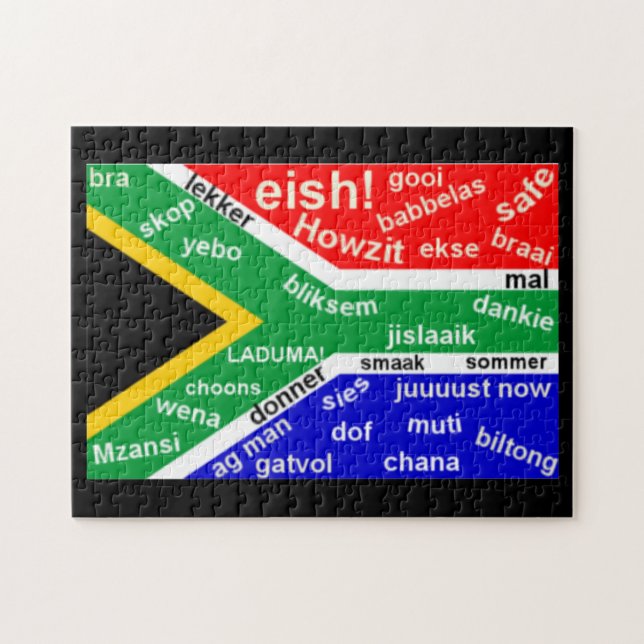 South African Slang Jigsaw Puzzle (Horizontal)