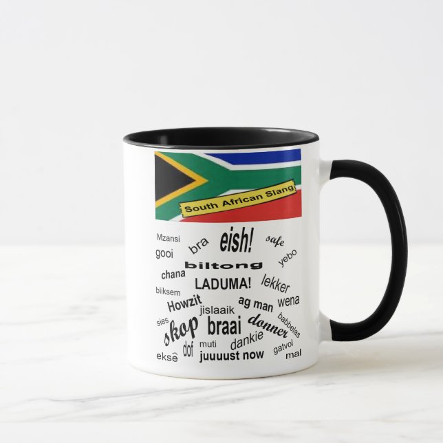 South African Slang Mug (Right)