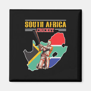 South African Tsman Shirt - South-africa Cricket C Magnet