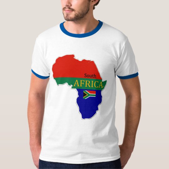 South Africa's Map Designer#2 Name Brand Shirts