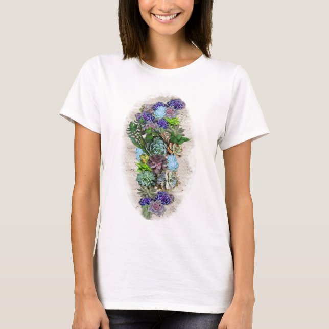South Africa's Succulents T-Shirt (Front)