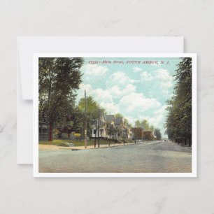 South Amboy NJ, Main Street 1910s  Postcard