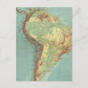 South America 14 Postcard