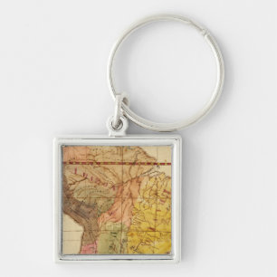 South America 15 Key Ring