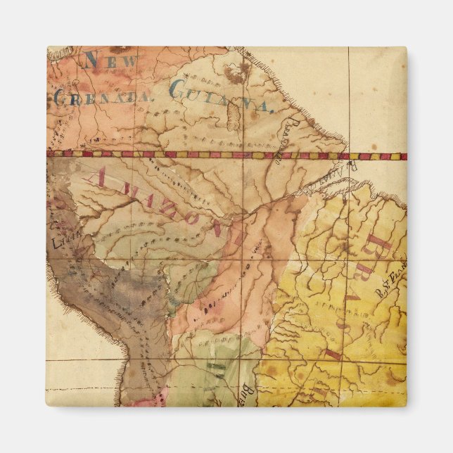 South America 15 Magnet (Front)