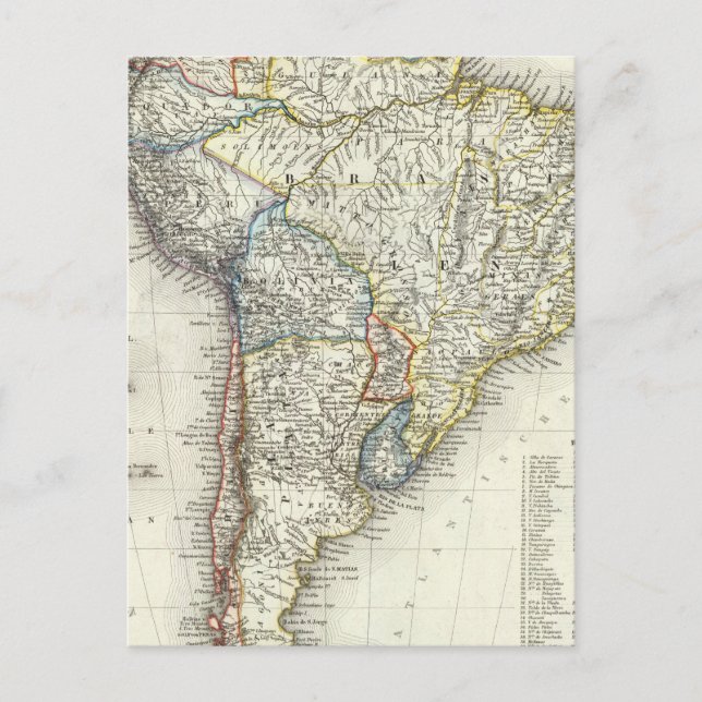 South America 17 Postcard (Front)