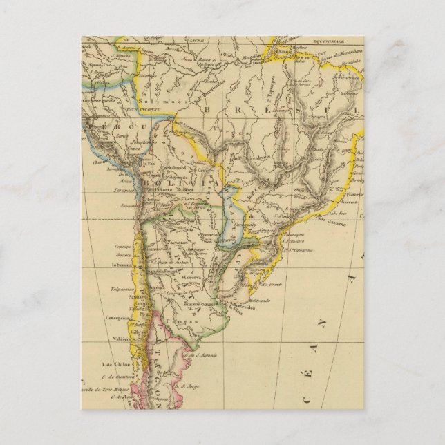 South America 18 Postcard (Front)