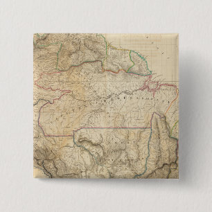 South America 25 15 Cm Square Badge