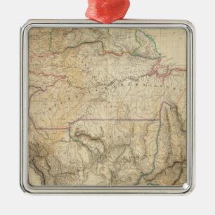 South America 25 Metal Tree Decoration