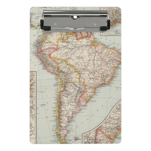 South America 2 Mini Clipboard (Front)