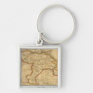 South America 30 Key Ring