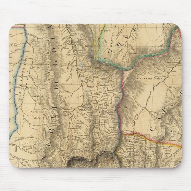 South America 32 Mouse Mat (Front)