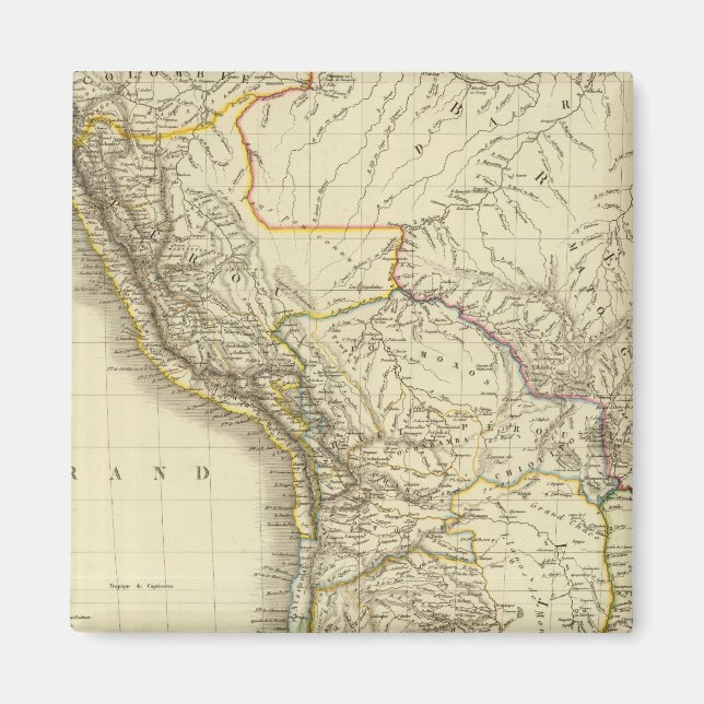 South America 34 Magnet (Front)