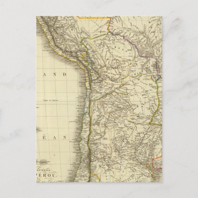 South America 34 Postcard (Front)