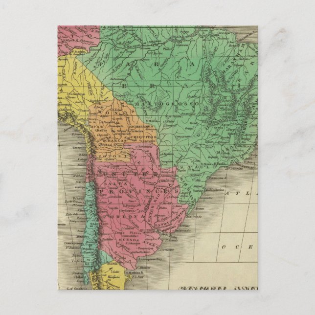 South America 37 Postcard (Front)