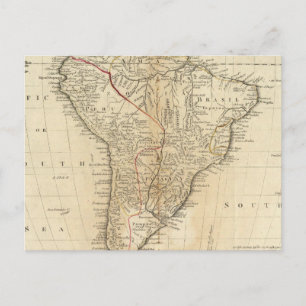 South America 38 Postcard