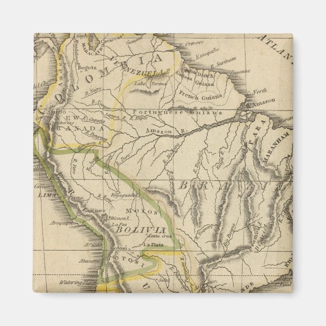 South America 3 Magnet (Front)