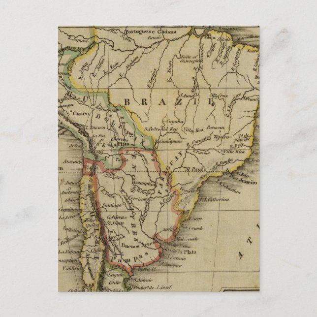 South America 3 Postcard (Front)