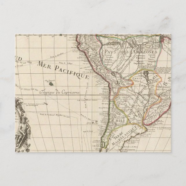 South America 45 Postcard (Front)