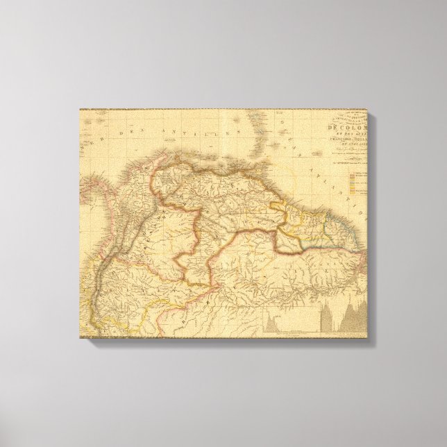 South America 5 Canvas Print (Front)