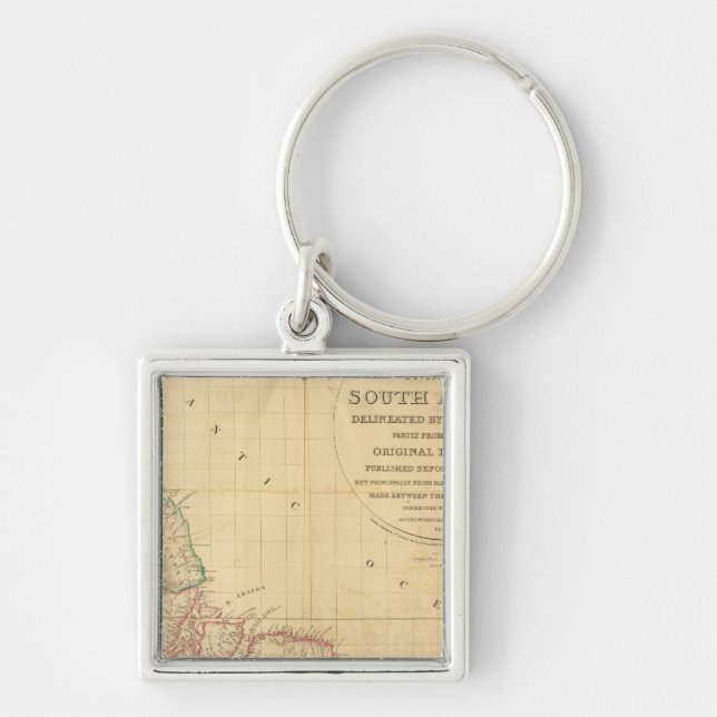 South America 5 Key Ring (Front)