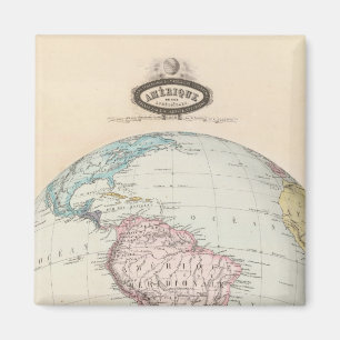 South America 6 Magnet