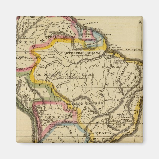 South America 7 Magnet (Front)