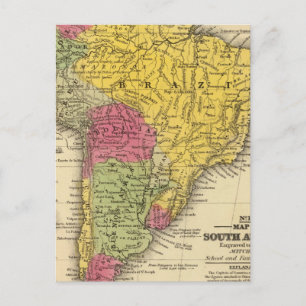 South America 8 Postcard