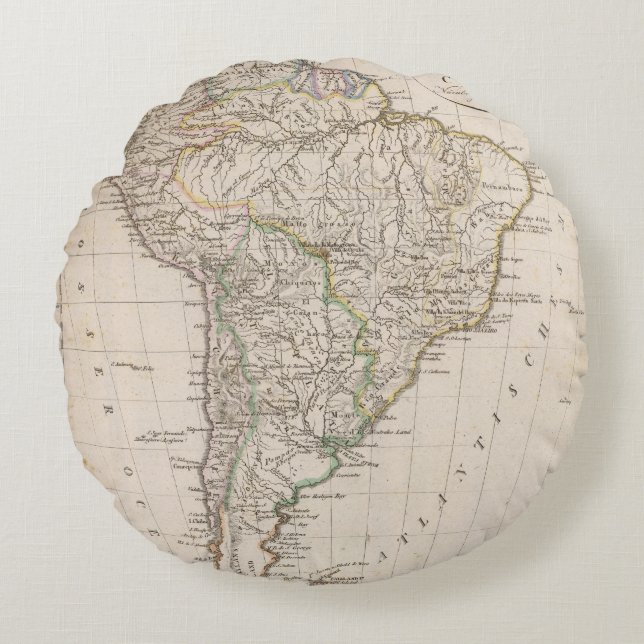 South America 9 Round Cushion (Front)