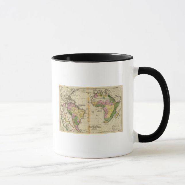 South America, Africa Mug (Right)