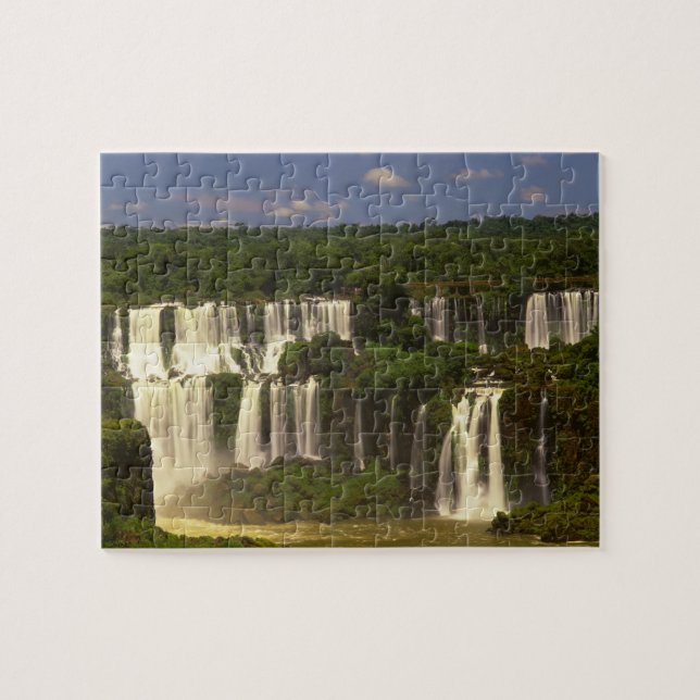 South America, Argentina, Brazil, Igwacu Falls, Jigsaw Puzzle (Horizontal)