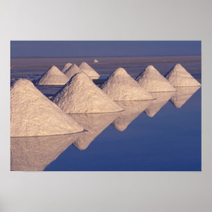 South America, Bolivia. Salar de Uyuni Poster