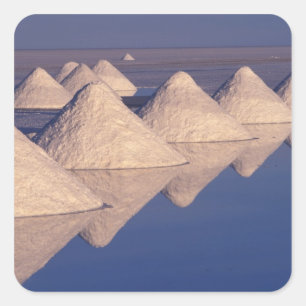South America, Bolivia. Salar de Uyuni Square Sticker