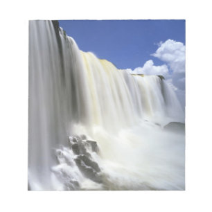 South America, Brazil, Igwacu, Igwacu Falls. Notepad