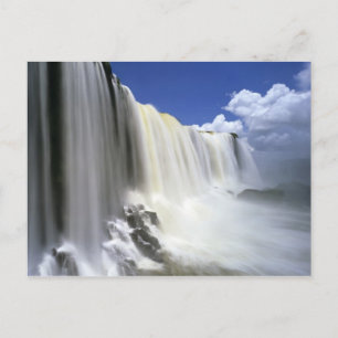 South America, Brazil, Igwacu, Igwacu Falls. Postcard