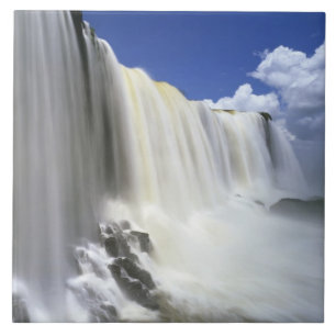 South America, Brazil, Igwacu, Igwacu Falls. Tile