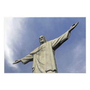South America, Brazil, Rio de Janeiro. Christ Photo Print