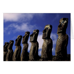 South America, Chile, Easter Island, Ahu Akiri.
