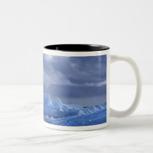 South America, Chile, San Rafael Lagoon NP. Two-Tone Coffee Mug