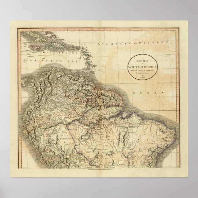 South America north Poster (Front)