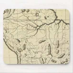 South America outline Mouse Mat