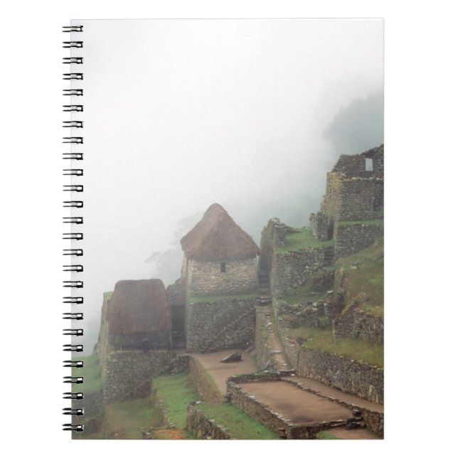 South America Peru Macchu Picchu Notebook (Front)