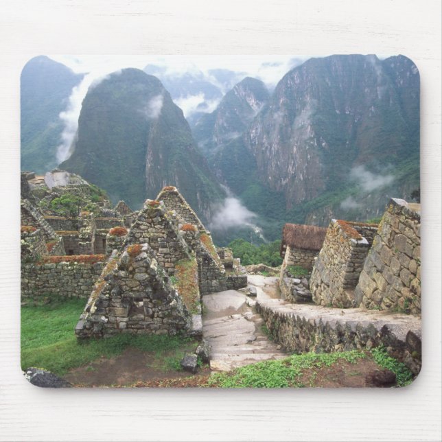 South America, Peru, Machu Picchu Mouse Mat (Front)